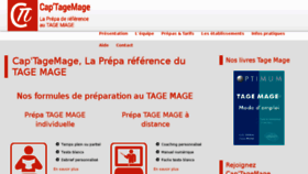 What Prepa-tage-mage.fr website looked like in 2016 (7 years ago)