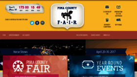 What Pimacountyfair.com website looked like in 2016 (7 years ago)