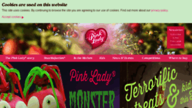 What Pinkladyapples.co.uk website looked like in 2016 (7 years ago)