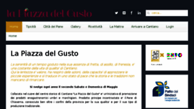 What Piazzadelgusto.it website looked like in 2016 (7 years ago)