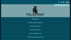 What Pimp-your-kopter.de website looked like in 2016 (7 years ago)