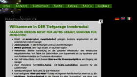 What Parkgarage-innsbruck.at website looked like in 2016 (7 years ago)