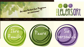 What Praxis-lebensart.ch website looked like in 2016 (7 years ago)