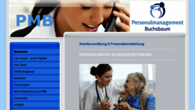 What Personalmanagement-buchsbaum.eu website looked like in 2016 (7 years ago)