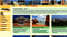 What Portugal-individuell.de website looked like in 2016 (7 years ago)