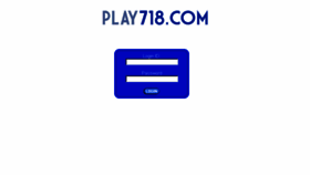 What Play718.com website looked like in 2016 (7 years ago)