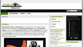 What Pump-it.ru website looked like in 2016 (7 years ago)
