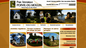 What Pointedumoulin.com website looked like in 2016 (7 years ago)