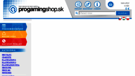 What Progamingshop.com website looked like in 2016 (7 years ago)