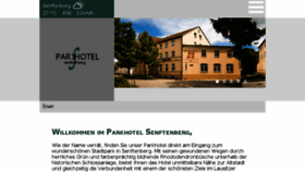 What Parkhotel-senftenberg.de website looked like in 2016 (7 years ago)