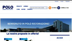 What Poloristorazione.it website looked like in 2016 (7 years ago)