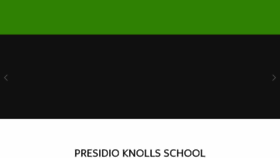 What Presidioknolls.org website looked like in 2016 (7 years ago)