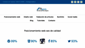 What Posicionamientoweb-seo.net website looked like in 2016 (7 years ago)