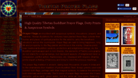 What Prayerflags.com website looked like in 2016 (7 years ago)