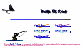 What Pacificfly.com website looked like in 2016 (7 years ago)