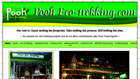 What Pooh-ecotrekking.com website looked like in 2016 (7 years ago)