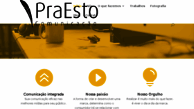 What Praesto.com.br website looked like in 2016 (7 years ago)