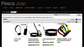 What Pescajoan.com website looked like in 2016 (7 years ago)