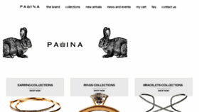 What Pamina.com website looked like in 2016 (7 years ago)