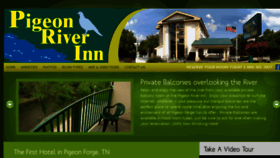 What Pigeonriverinn.com website looked like in 2016 (7 years ago)