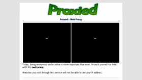 What Proxied.org website looked like in 2016 (7 years ago)
