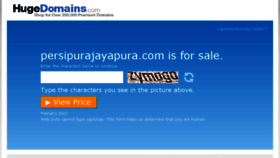 What Persipurajayapura.com website looked like in 2016 (7 years ago)