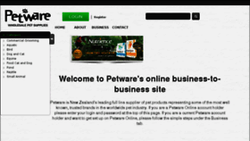 What Petware.co.nz website looked like in 2016 (7 years ago)