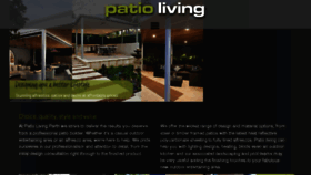 What Patioliving.com.au website looked like in 2016 (7 years ago)