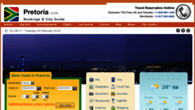 What Pretoria.com website looked like in 2016 (7 years ago)