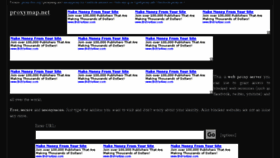What Proxymap.net website looked like in 2016 (7 years ago)