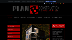 What Planbconstruction.net website looked like in 2016 (7 years ago)