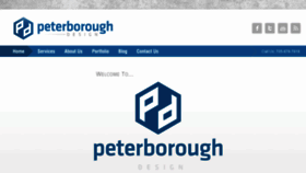 What Peterboroughdesign.ca website looked like in 2016 (7 years ago)