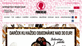 What Pinkhead.eu website looked like in 2016 (7 years ago)