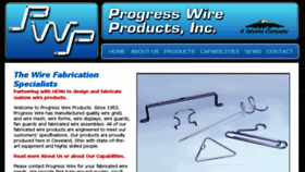 What Progresswire.com website looked like in 2016 (7 years ago)