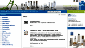 What Pack-it.de website looked like in 2016 (7 years ago)