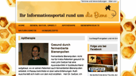 What Propolis-honig.de website looked like in 2016 (7 years ago)