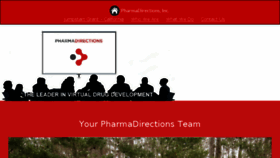 What Pharmadirections.com website looked like in 2016 (7 years ago)