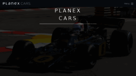 What Planexcars.jp website looked like in 2016 (7 years ago)