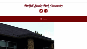What Parkhillstanleypark.ca website looked like in 2016 (7 years ago)