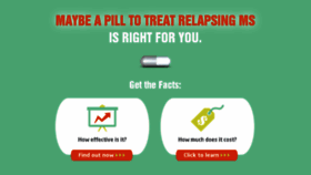 What Pill4relapsingms.com website looked like in 2016 (7 years ago)