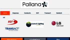 What Pallana.net website looked like in 2016 (7 years ago)