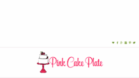 What Pinkcakeplate.com website looked like in 2016 (7 years ago)