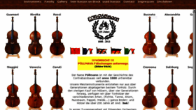 What Poellmann-contrabass.de website looked like in 2016 (7 years ago)