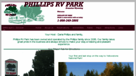 What Phillipsrvpark.com website looked like in 2016 (7 years ago)