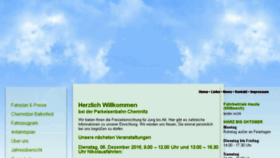 What Parkeisenbahnchemnitz.de website looked like in 2016 (7 years ago)
