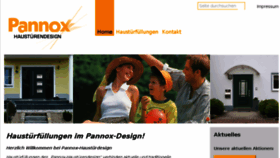 What Pannox.de website looked like in 2016 (7 years ago)