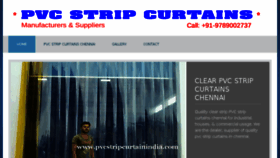 What Pvcstripcurtainindia.com website looked like in 2016 (7 years ago)