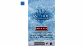 What Playascended.com website looked like in 2016 (7 years ago)