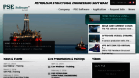 What Psepetroleum.com website looked like in 2016 (7 years ago)