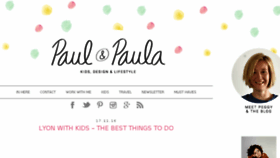 What Pauletpaula.com website looked like in 2016 (7 years ago)
